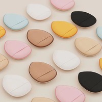 Dropshipping Shopify Fulfillment Products 2025 Portable Mini Finger Puff Foundation Powder Sponge Makeup Tools
