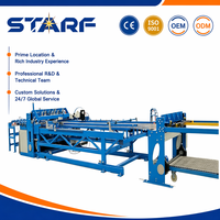 Machine à souder les grillages pour cages à volailles STARF, fil galvanisé de 2-4 mm pour grillage de cage à poules galvanisé à chaud, certifiée CE