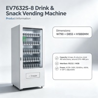 Distributeurs automatiques à code QR Combo Distributeur automatique de snacks bon marché