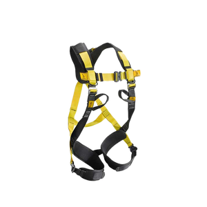 Imbracatura di Sicurezza Ecologica Gialla/Nera in Nylon Poliestere, Cintura Anticaduta, Corda di Protezione, Attrezzatura Premium per la Protezione dalle Cadute - Product Image 1