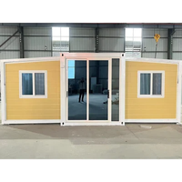 Construction rapide 20Ft 40Ft 30Ft Préfabriqué Mobile Moderne Conteneur Extensible Maison Salle De Bains Cuisine Préfabriqué Villa Portable Maison