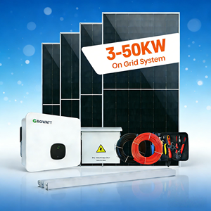 Sistema de Paneles Solares Comerciales JINGSUN, Completo, de 3-50 kw, Conectado a la Red, Sistema de Energía Solar Industrial - Product Image 1