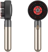 Brosse à cheveux de Massage du cuir chevelu électrique de haute qualité dispositif de croissance des cheveux à lumière rouge avec applicateur d'huile peigne de tête Anti-perte de cheveux