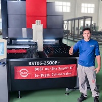 Dobladora de Paneles Multifuncional BOST, Dobladora de Paneles CNC Automática de Acero Inoxidable y Aluminio, Máquina de Doblado Servo para Chapa Metálica