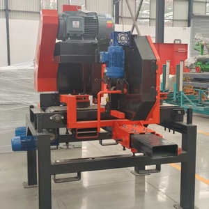 Sierra de Cinta Horizontal para Cortar Madera con 2, 4, 5 y 6 Cabezales, 15KW de Potencia y Componentes Centrales PLC - Product Image 5