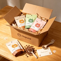 Sac d'alimentation pour chats à fenêtre transparente de qualité alimentaire, gaufré, haute résistance, anti-déformation, pour aliments pour chats faibles en gras, pour commande en gros, transfrontalier