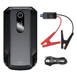 Baseus 비상 고출력 12V 2000A 시작 20000mAh 피크 슈퍼 에너지 자동차 점프 스타터