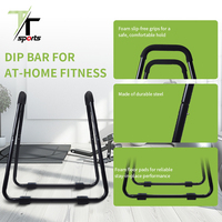 Barres parallèles portables réglables 79-89 cm en acier avec pieds antidérapants pour la calisthénie et l'entraînement à domicile, vente en gros OEM