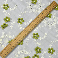 Nouvelle Robe en Dentelle Brodé Style Floral Écologique pour Femme, Fil de Soie Lactée Coloré pour Sacs et Vêtements – Vente en Gros