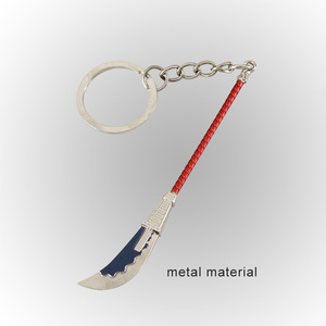 พวงกุญแจดาบจิ๋วโลหะผสมสังกะสี 9 ซม. ราคาถูก งานฝีมือโลหะ ขนาดเล็ก แบบตัดคลัสเตอร์ - Product Image 2