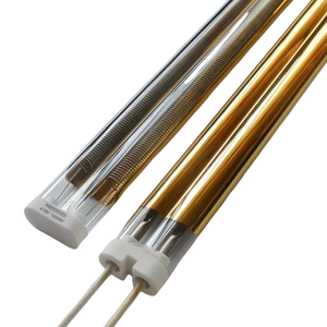 Thủy tinh thạch anh vonfram nóng hồng ngoại Đèn sưởi ấm đèn Halogen hồng ngoại - Product Image 6
