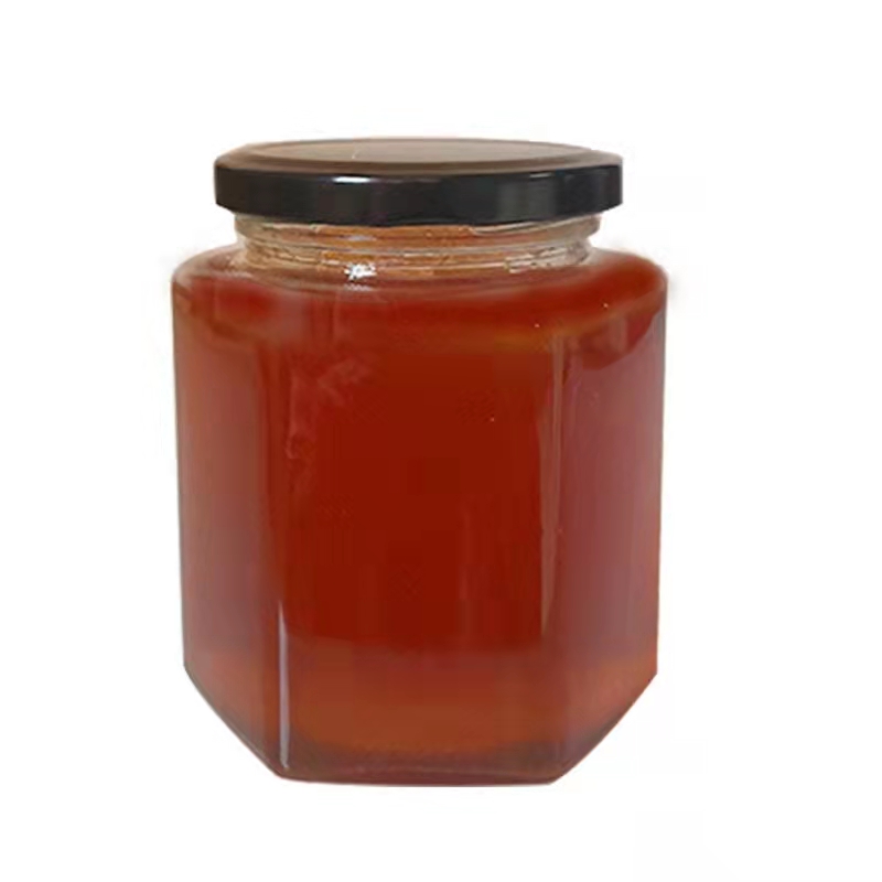 Оптовая цена 500 г чистый нектар-сырец Натуральный жидкий пчелиный мед