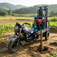 Machine de forage de puits d'eau, profondeur 150 m, pour l'irrigation et l'eau potable