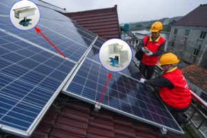 Kit di montaggio del pannello solare in lega di alluminio-componenti del telaio fotovoltaico, connettori della batteria e fissazione della zavorra per tetti in metallo - Product Image 6