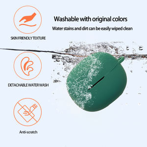 Étui de protection pour écouteurs, étui en silicone pour écouteurs <span class=keywords><strong>HONOR</strong></span> LCHSE 2 Pro, écouteurs sans fil TWS, coque pour <span class=keywords><strong>Airpods</strong></span> Pro - Product Image 3