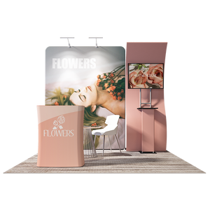 דוכן תערוכת יריד סחר ייצור עיצוב תאורת דוכן תערוכה עם תאורה אחורית 3X3 דוכן תערוכה סטנדרטי - Product Image 6