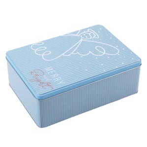 Thiết lập của lon bán buôn Cookie <span class=keywords><strong>tin</strong></span> kim loại Hộp bao bì hộp thiếc - Product Image 2