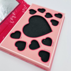 <span class=keywords><strong>Eyeshadow</strong></span> trang điểm tông <span class=keywords><strong>Palette</strong></span> <span class=keywords><strong>Box</strong></span> 26 Mét rỗng Eye Shadow <span class=keywords><strong>Box</strong></span> mỹ phẩm hộp giấy với gương - Product Image 5