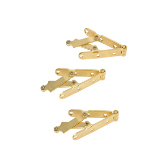 Charnières OEM/ODM pour <span class=keywords><strong>meubles</strong></span>, support de couvercle pliant à 90 degrés en laiton brillant, charnières en acier inoxydable brossé pour <span class=keywords><strong>meubles</strong></span> - Product Image 3
