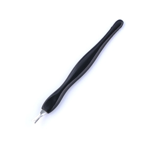 Outil de suppression des cuticules pour nail art, dissolvant de cuticules en forme de V, kit de manucure, repousse-cuticules, coupe-ongles, lime à ongles, vernis à ongles professionnel. - Product Image 4