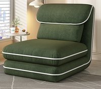 Canapé paresseux individuel inclinable, lit de sol pliant, simplicité moderne, pour salon, chambre, balcon