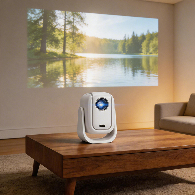 B13 Mini Projector with 1080P Portable Projector with Auto Focus and Keystone Home Outdoor Movie Projector Support TV Stick
