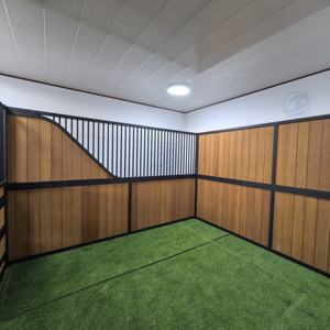 Panneau latéral d'écurie économique pour chevaux, cloison de grange équestre économique pour l'exploitation quotidienne de la ferme - Product Image 1