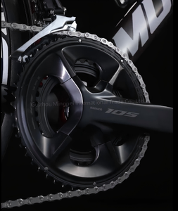 Vélo de route aérodynamique Munice R1 T800 en carbone, transmission Di2, 24 vitesses, frein à disque hydraulique, poids ordinaire 7,6 kg, ultraléger, course professionnelle - Product Image 5