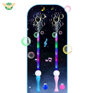 Nâng cấp mới máy Bong Bóng phát sáng bong bóng Cây Đũa phép điện nhấp nháy bong bóng thanh kiếm với âm nhạc - Product Image 3