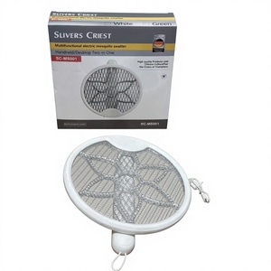 <span class=keywords><strong>Raqueta</strong></span> Eléctrica Plegable 2 en 1 para Atrapar Insectos, Matamoscas Recargable por USB, Trampa para Mosquitos para Interiores, Hogar y Jardín - Product Image 2
