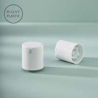 Flacon pompe sans air en plastique JJC, personnalisable, pour crème visage et soins de la peau, contenants vides de 30/50/80/100 ml – Vente en gros