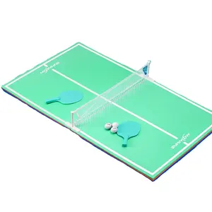 WOOWAVE Water Entertainment Swimming Pool Party Water Sport EVA Foam Floating Pingpong Table Tray Water Table Tennis