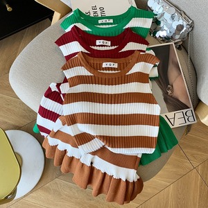 Abito Casual da Donna Senza Maniche con Volant, Vestito Aderente, Nuova <span class=keywords><strong>Moda</strong></span> Primavera 2026, Tinta Unita, Taglia Unica - Product Image 5