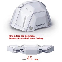Casco de Seguridad Plegable que Ahorra Espacio, Construcción de ABS de Alta Resistencia, Casco Rígido para Inspección de Obras y Rescate de Emergencia, Equipo de Protección Personal