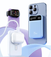 Batterie externe portable ultra-mince magnétique sans fil à charge rapide 20W personnalisable 10000mAh pour téléphone