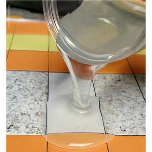 Revêtement imperméable transparent polyaspartique/polyurée avec technologie de réparation invisible pour terrasses et salles de bain en carrelage - Product Image 4