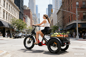 Tricycle tout-terrain 2026 à trois roues 2500W 48V 132Ah pour adulte, système à double moteur avec moteur avant 1000W et moteur arrière 1500W - Product Image 3