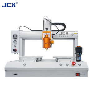 Machine de distribution automatique de colle thermofusible à double tête de 30 ml avec 2 pistolets pour l'emballage et la ligne d'assemblage - Product Image 3