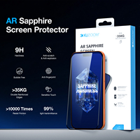 Protection d'écran en verre trempé amélioré anti-explosion de dureté saphir Grade AAA pour iPhone 17 18 Pro 18 Pro Max