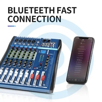 Nouvelle conception CT6, équipement de mixage audio professionnel, cartes son, système de contrôle de puissance élevée, console de mixage audio, contrôleur DJ