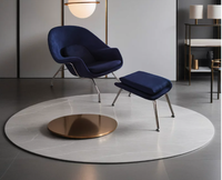 Fauteuil de loisirs inclinable en fibre de verre style nordique, design utérus-placenta, mobilier artistique créatif, pieds en métal modernes, canapé individuel unique et luxueux