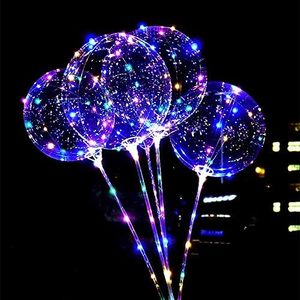 In Trend Luminous <b>Bubble</b> Balloon LED Light Bobo Transparent Fairy String Light Durable TPU Material <b>Kids</b> Promotion Party Toys - Product Image 3