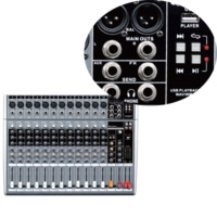 Console de mixage numérique Professional Audio 12 canaux pour système de sonorisation