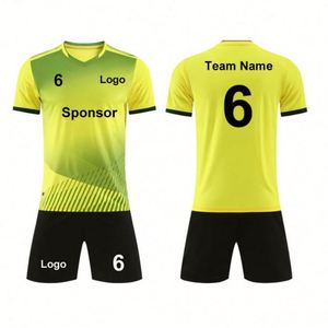 Ensemble de maillots à séchage rapide 2026 – Tenue de football personnalisée de haute qualité pour clubs – Kits de football à manches courtes - Product Image 2