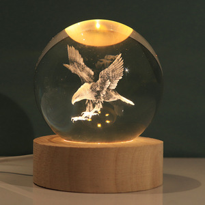 Veilleuse <span class=keywords><strong>LED</strong></span> <span class=keywords><strong>Pikachu</strong></span> Stitch <span class=keywords><strong>Lampe</strong></span> boule de cristal durable avec lumière blanche chaude Cadeau parfait pour la chambre à coucher - Product Image 3
