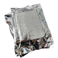 Sac isotherme extensible écologique en feuille d'aluminium de qualité alimentaire et mousse PU pour l'expédition de crèmes glacées