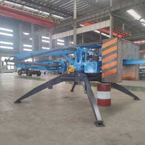 Factory Supply 21m Hydraulic Mobile <b>Concrete</b> Placing Boom <b>Concrete</b> Distributor <b>Concrete</b> Spider Placing Boom Hot Sale - Product Image 1