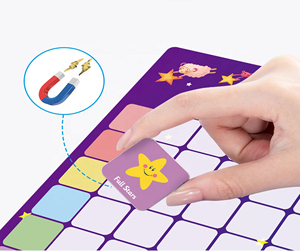 Tabella di ricompensa magnetica tabella di ricompensa magnetica per bambini con cancellazione a secco della nanopologia - Product Image 3