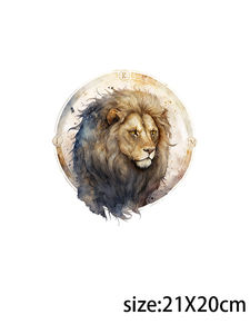 LETOP 20OZ Lions UV pour DTF Sticker Words Glass Bottle Cup Decals 1PCS Lion <span class=keywords><strong>Image</strong></span> on UV - Product Image 6