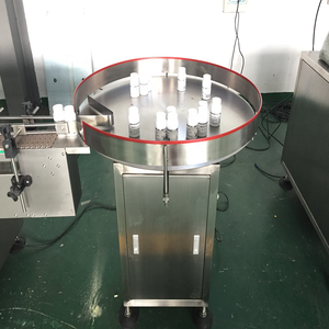 Jianfeng Quality 304 Stainless Steel Round <strong>Rotary</strong> Turntable Plastic Bottle Unscrambler <strong>Table</strong> - Product Image 2